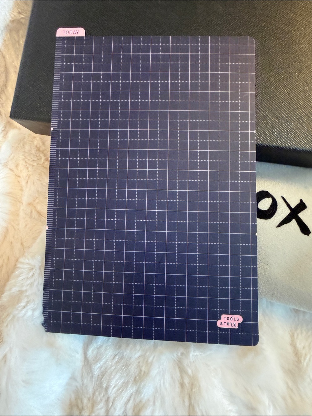 OX Knight teal pebbled leather A6 notebook cover - Picture 7 of 8